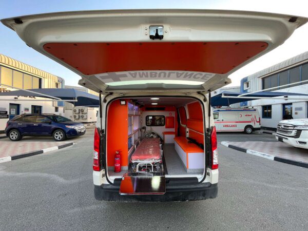 Haice Ambulance Standard Roof Interior 2
