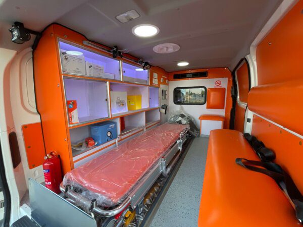 Haice Ambulance Standard Roof Interior 6