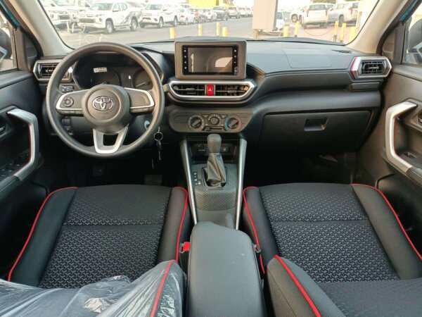 Toyota Raize 2022 1.2P AT Blue (Full Interior View)