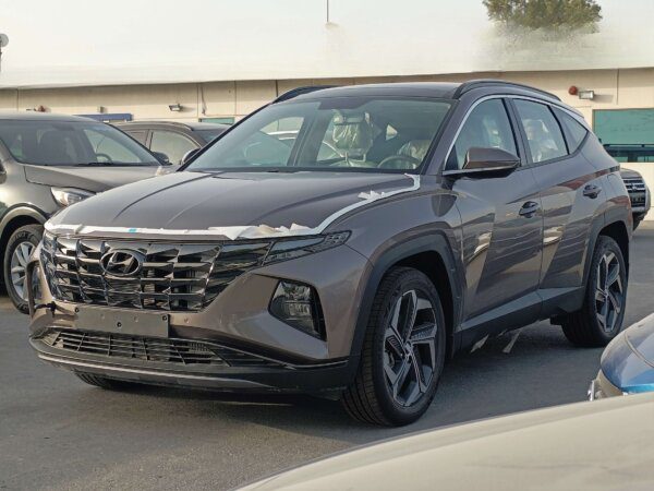 Hyundai Tucson 2022 1.6P Brown Front Full Left Profile