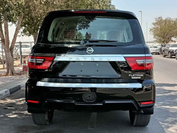 Nissan Petrol Platinum 2021 5.6P Black Full Back Profile