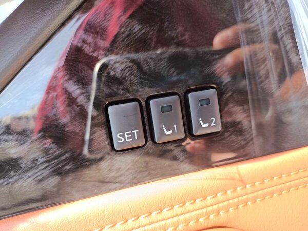 Nissan Petrol Platinum 2021 5.6P Black Memory Seat Buttons Profile