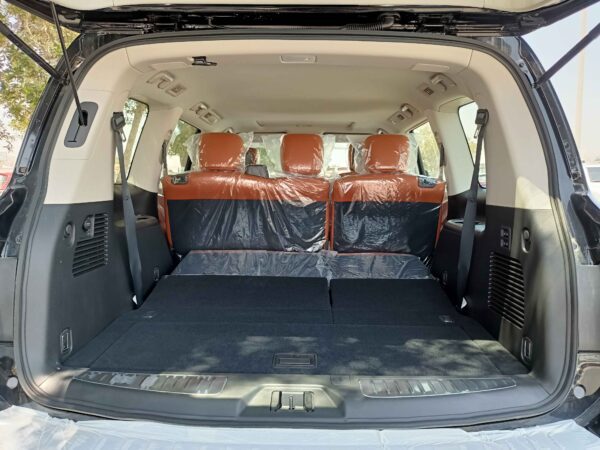 Nissan Petrol Platinum 2021 5.6P Black Trunk Profile