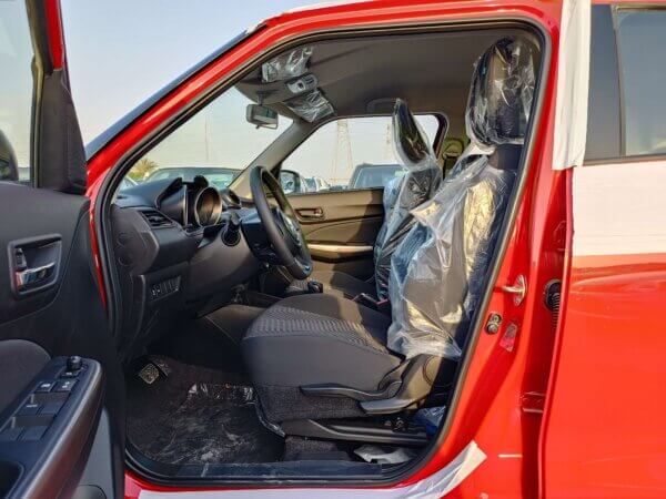 Suzuki Swift GLX 2023 1.2P Red Driver Seat Profile