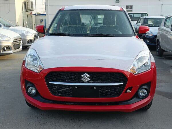 Suzuki Swift GLX 2023 1.2P Red Front Full Profiel