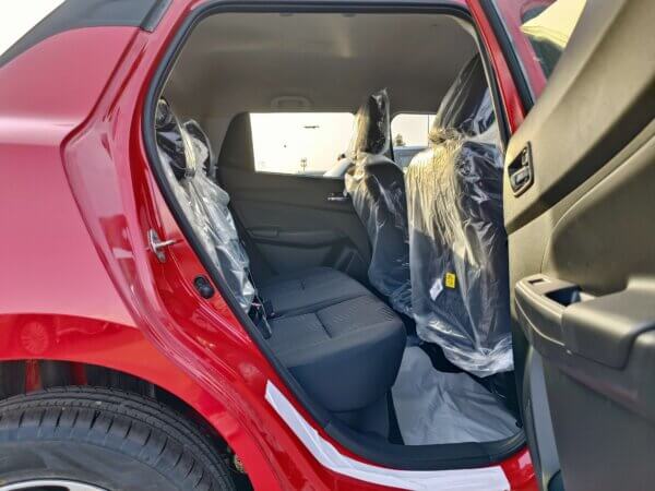 Suzuki Swift GLX 2023 1.2P Red Rear Right Passeneger Profiel