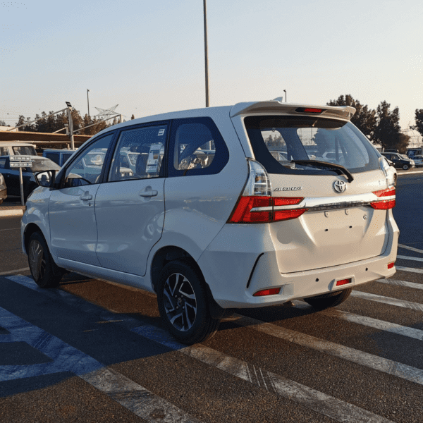 Toyota Avanza G 2020 1.5P White Back Left Profile