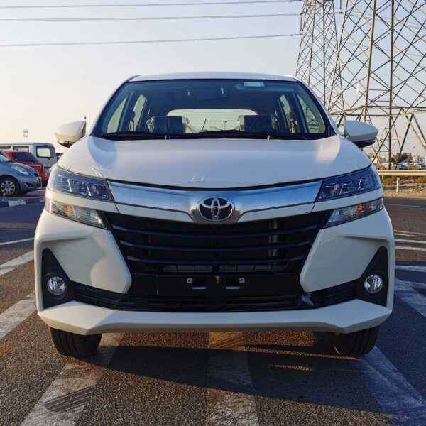 Toyota Avanza G 2020 1.5P White Full Front Profile