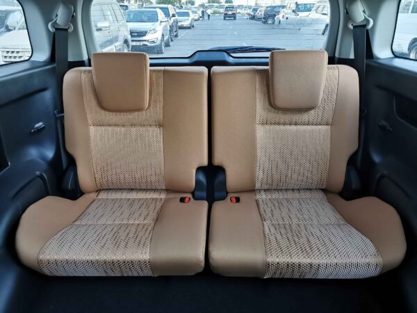 Toyota Fortuner TGN156 2022 2.7P Gray 3rd Row Passenger Seats Profile
