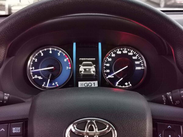 Toyota Fortuner TGN156 2022 2.7P Gray Speedometer Profile