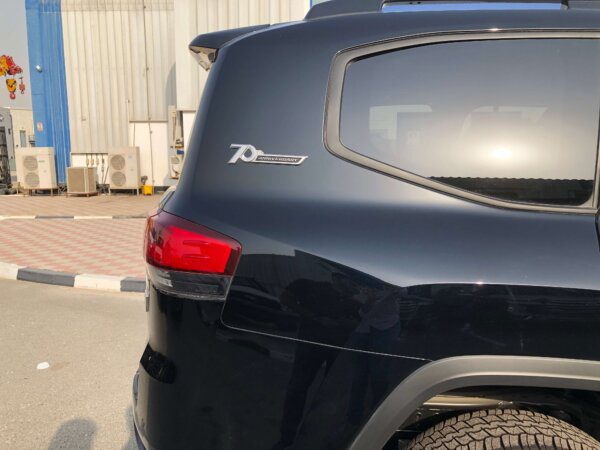 Toyota Land Cruiser GR 2022 3.3D Black 70th Anniversary Profile