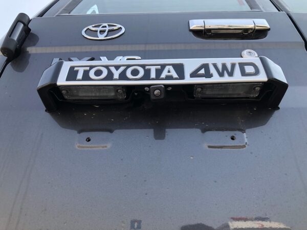 Toyota Land Cruiser LX76 2022 4.0P Gray Back Camera Profile