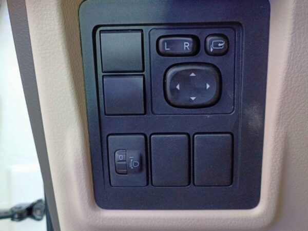 Toyota Prado TX 2022 2.7P White Power Side Mirror Buttons Profile