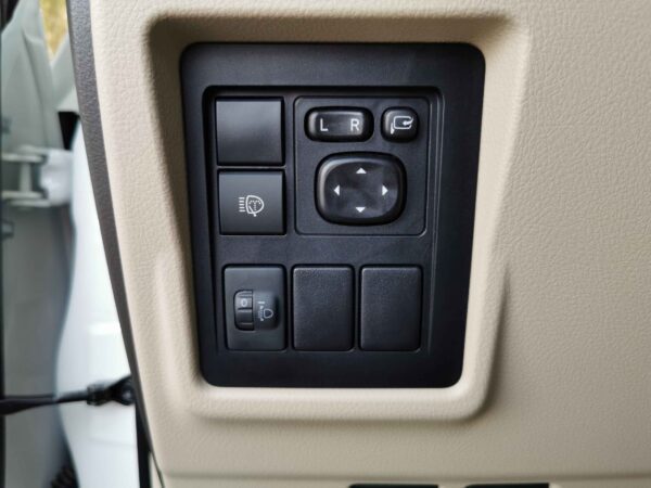 Toyota Prado TXL 2022 2.7P White Power Side Mirror Buttons Profile