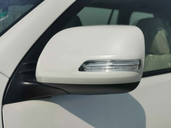 Toyota Prado TXL 2022 2.7P White Side Mirror Profile