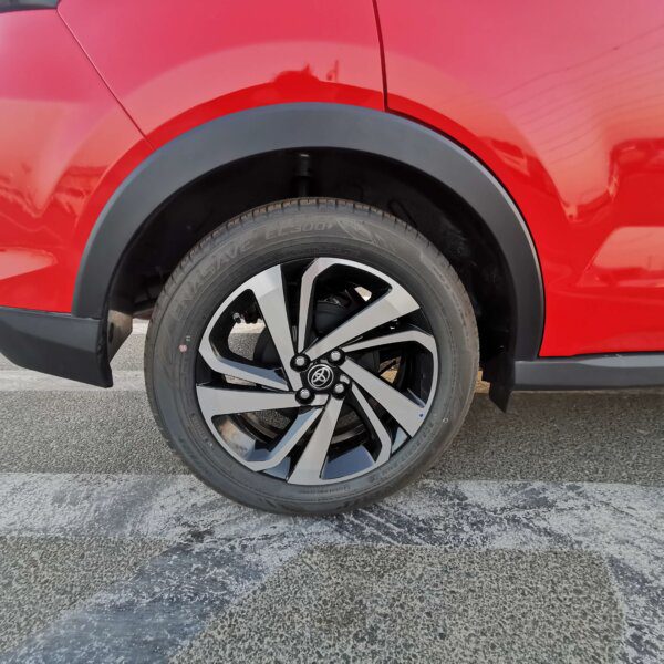Toyota Raize G 2022 1.0P Red Alloy Wheel Profile