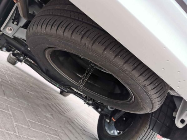 Toyota Rush G 2022 1.5P White Down Spare Tyre Profile