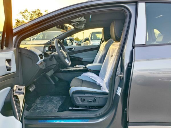 VOLKS WAGEN ID 4 X Pro 2022 EV Blue Driver Seat Profile
