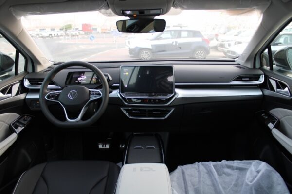 VOLKSWAGON ID 6 X PURE 2022 White Full Console Profile