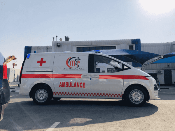 Hyundai Staria Ambulance side profile