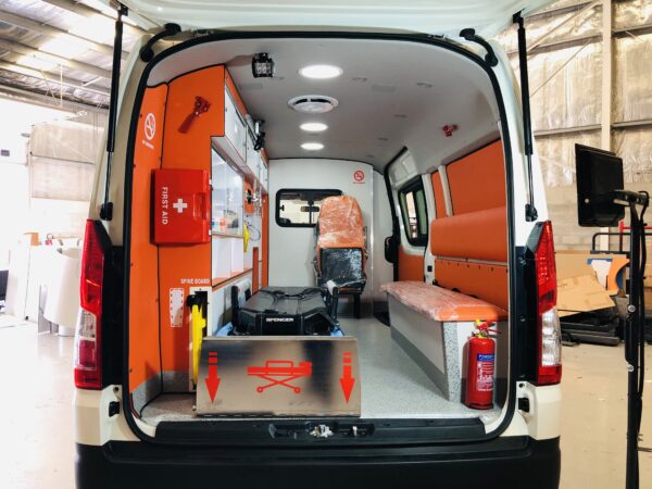 Toyota Hiace ALS ambulance - rear