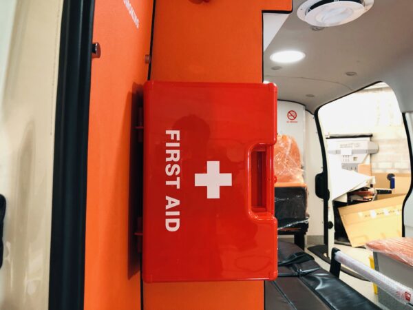 Toyota Hiace ALS ambulance - first aid kit
