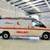 Toyota Hiace ALS ambulance - side profile