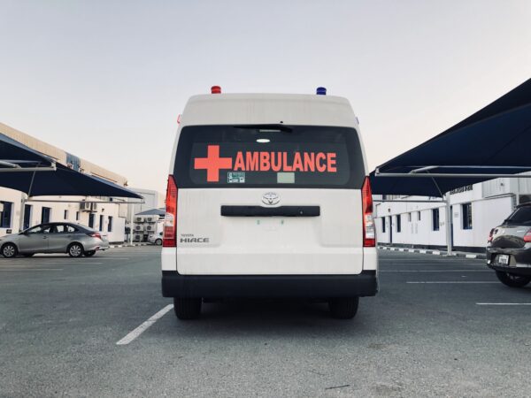 Toyota Hiace BLS Ambulance rear