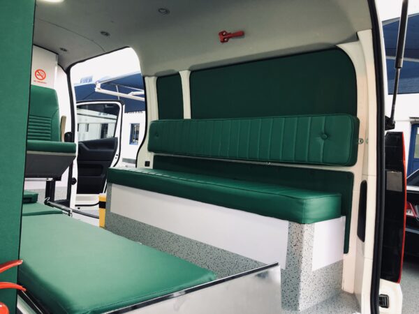 Toyota Hiace BLS Ambulance squad bench