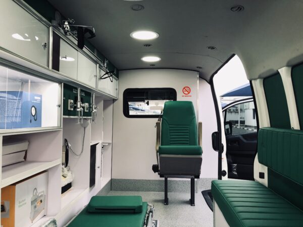 Toyota Hiace BLS Ambulance doctors chair