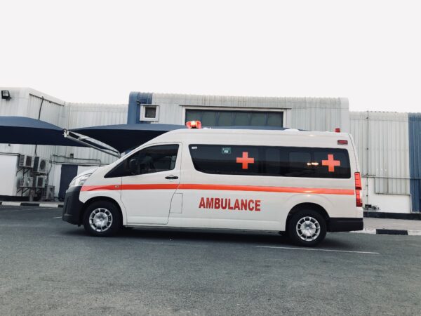 Toyota Hiace BLS Ambulance side