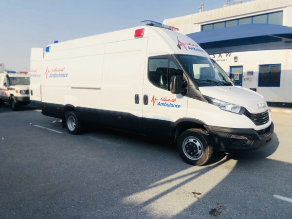 Iveco Daily 50C15VH ambualnce - front left view