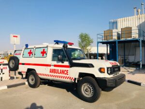 TOYOTA LANDCRUISER HARD TOP AMBULANCE